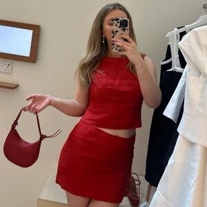 New Reformation Linen Top